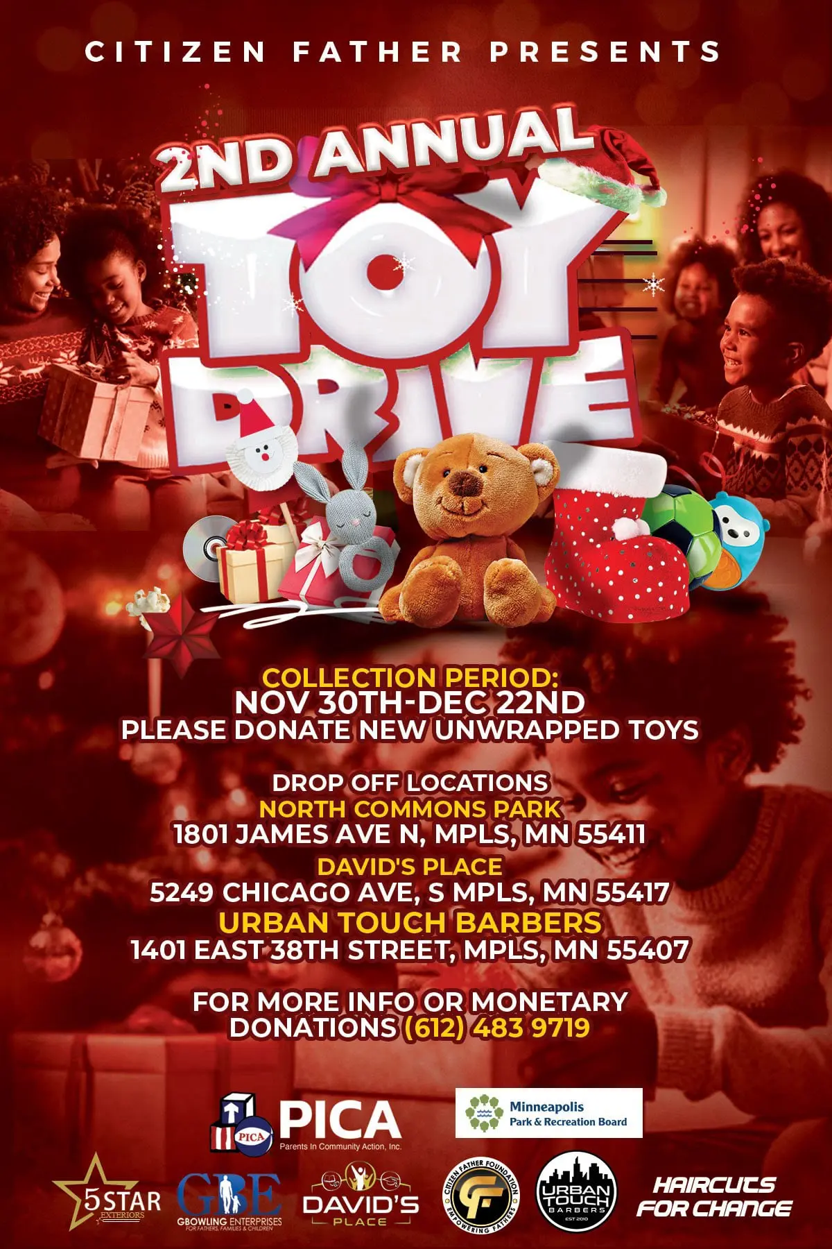 CFF 2nd Annual Toy Drive